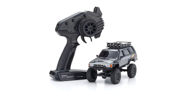 Kyosho MINI-Z 4x4 Readyset TOYOTA 4Runner (Hilux Surf) with Accessory Parts Dark Gray Metallic