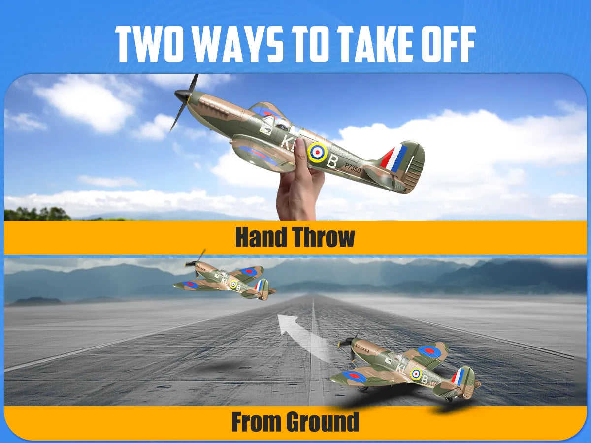 Hobby Zone Spitfire 400mm PNP RC Warbirds RC Plane 4CH-76112