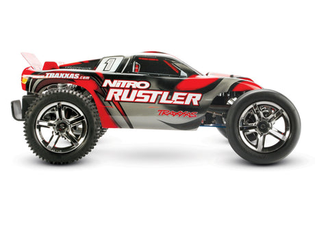 Traxxas Rustler 1/10 2WD Stadium Truck with TSM (Nitro)