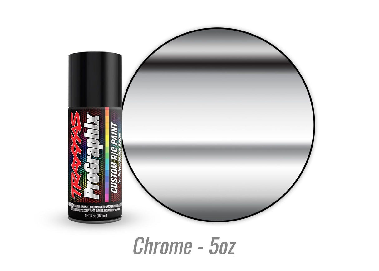 Traxxas Chrome ProGraphix Spray Paint (5 oz)