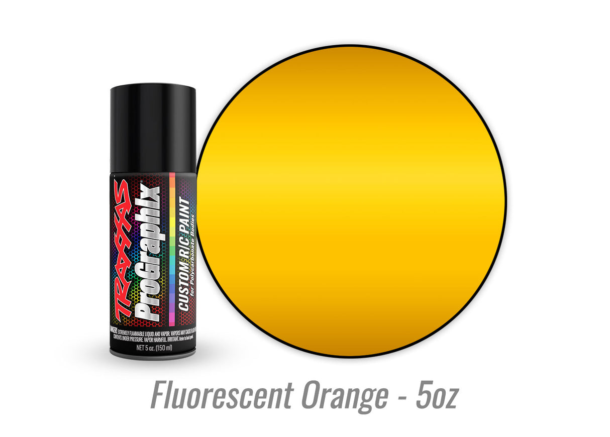 Traxxas Fluorescent Orange ProGraphix Spray Paint (5 oz)
