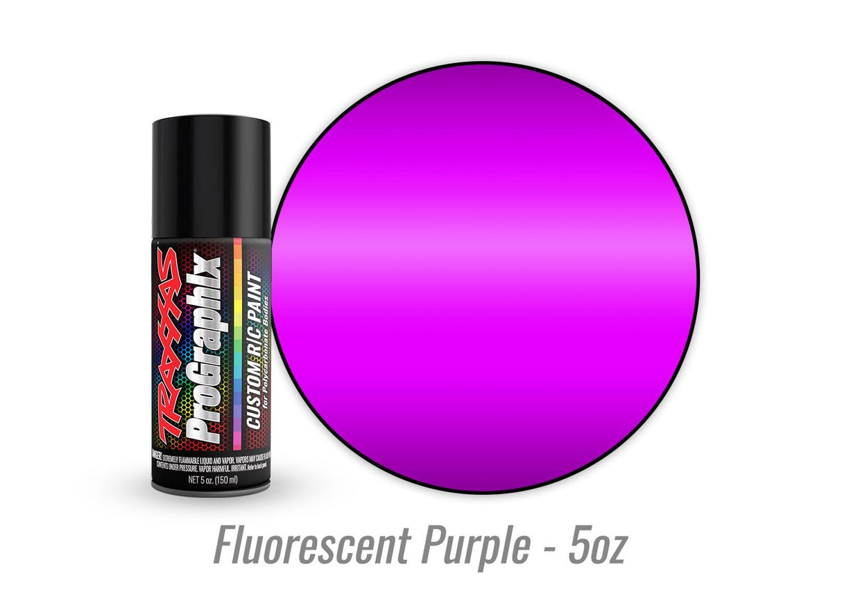 Traxxas Fluorescent Purple ProGraphix Spray Paint (5 oz)