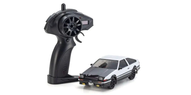 Kyosho First MINI-Z Toyota Sprinter Trueno AE86 Readyset – White/Black
