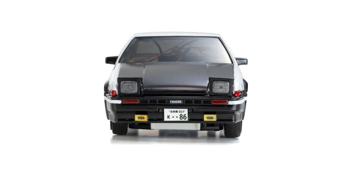 Kyosho First MINI-Z Toyota Sprinter Trueno AE86 Readyset – White/Black
