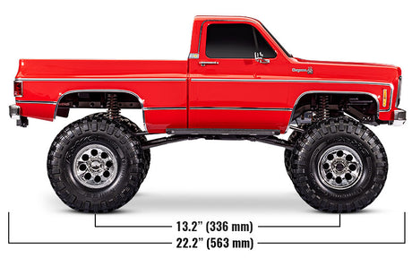 Traxxas TRX-4® Chevrolet K10 Cheyenne High Trail Edition 4WD Electric Truck