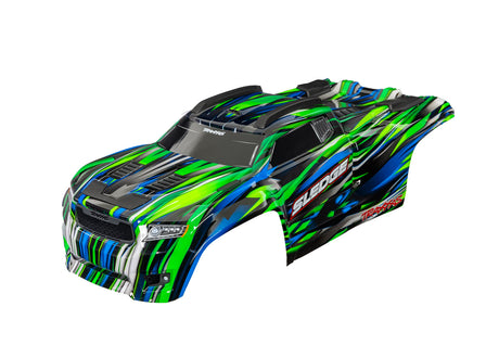 Traxxas Sledge Green Body