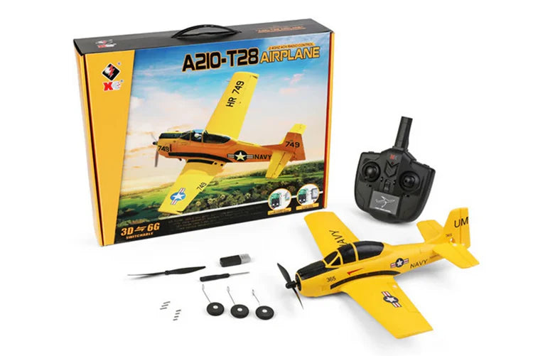 RC Pro A210 3D/6G 4CH R/C T28 Trojan Brushed