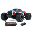 1/18 GRANITE GROM 4X4 RTR Brushed Monster Truck (Battery & Charger Included), Blue