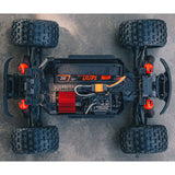 1/18 GRANITE GROM 4X4 RTR Brushed Monster Truck (Battery & Charger Included), Red