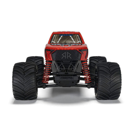 1/16 GORGON GROM 4X4 RTR Brushed Monster Truck (Battery & Charger Included), Red