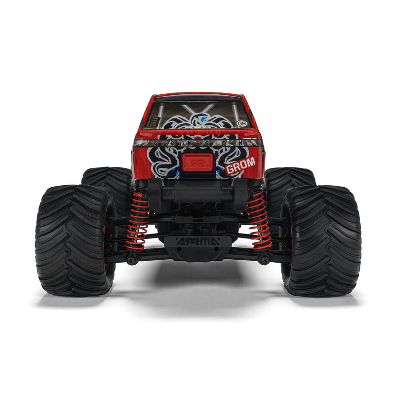 1/16 GORGON GROM 4X4 RTR Brushed Monster Truck (Battery & Charger Included), Red