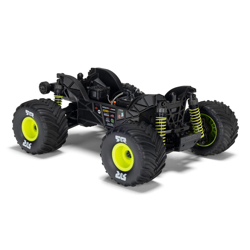 1/16 GORGON GROM 4X4 RTR Brushed Monster Truck (Battery & Charger Included), Yellow