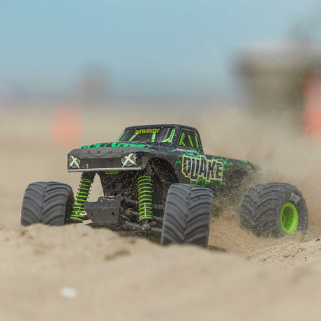 1/16 QUAKE GROM 4X4 RTR Brushed Monster Truck (Battery & Charger Included), Green