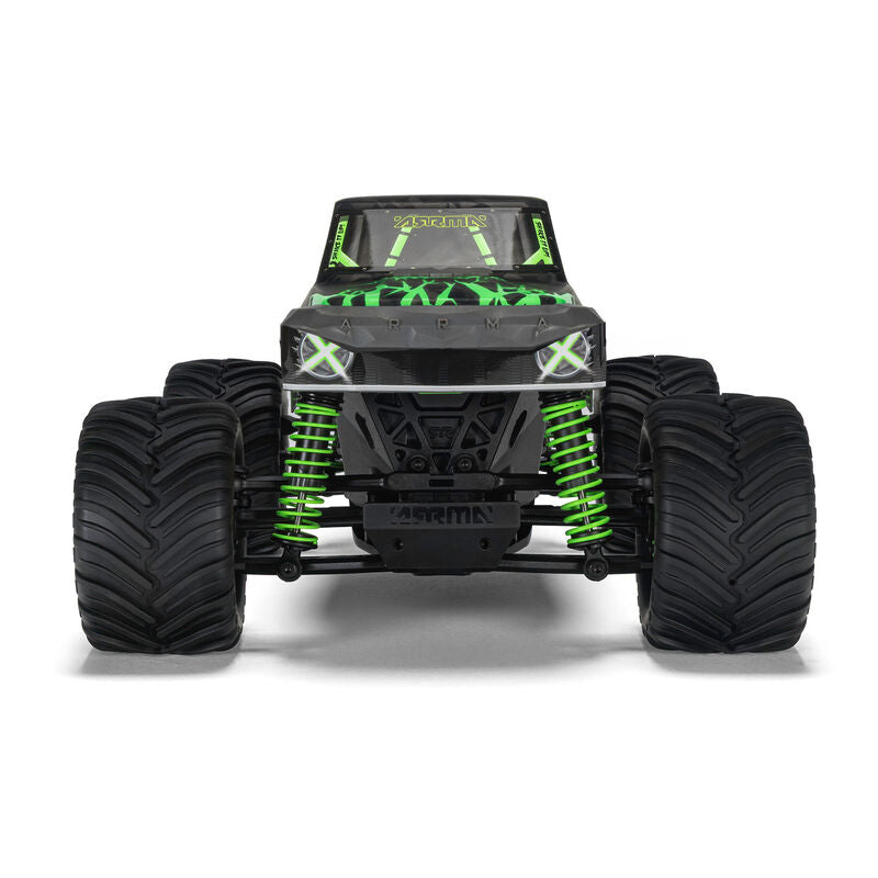 1/16 QUAKE GROM 4X4 RTR Brushed Monster Truck (Battery & Charger Included), Green