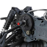 1/10 GORGON 2WD RTA Kit Brushed Monster Truck (Battery & Charger Included), Gun Metal