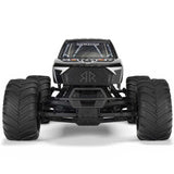 1/10 GORGON 2WD RTA Kit Brushed Monster Truck (Battery & Charger Included), Gun Metal