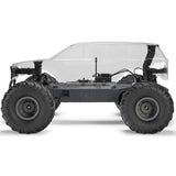 1/10 GORGON 2WD RTA Kit Brushed Monster Truck (Battery & Charger Included), Clear