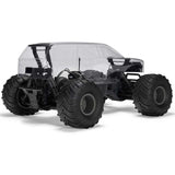 1/10 GORGON 2WD RTA Kit Brushed Monster Truck (Battery & Charger Included), Clear