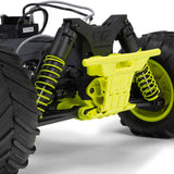 1/10 GORGON 2WD RTR Brushed Monster Truck (Battery & Charger Included), Yellow