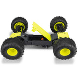 1/10 GORGON 2WD RTR Brushed Monster Truck (Battery & Charger Included), Yellow
