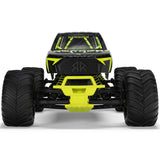 1/10 GORGON 2WD RTR Brushed Monster Truck (Battery & Charger Included), Yellow