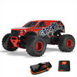1/10 GORGON 2WD RTR Brushed Monster Truck (Battery & Charger Included), Red