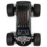 1/10 GORGON 2WD RTR Brushed Monster Truck (Battery & Charger Included), Gun Metal