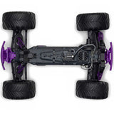 1/10 GORGON 2WD RTR Brushed Monster Truck (Battery & Charger Included), Purple