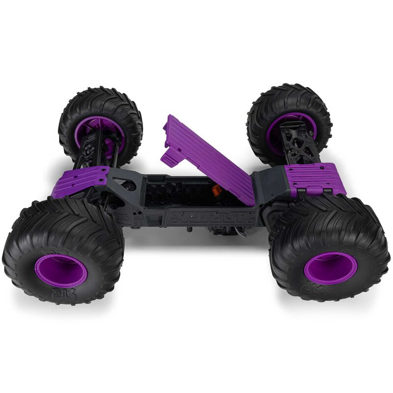 1/10 GORGON 2WD RTR Brushed Monster Truck (Battery & Charger Included), Purple