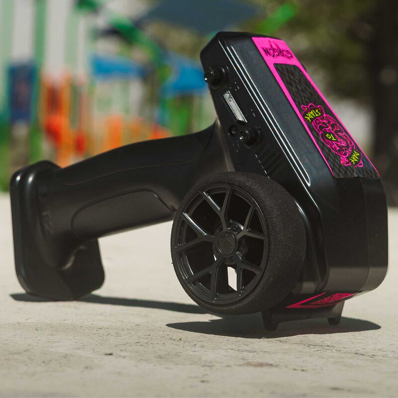 1/10 GORGON 2WD RTR Brushed Monster Truck (Battery & Charger Included), Purple