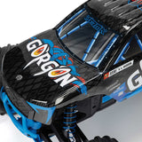 1/10 GORGON 2WD RTR Brushed Monster Truck (Battery & Charger Included), Blue