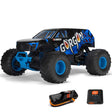 1/10 GORGON 2WD RTR Brushed Monster Truck (Battery & Charger Included), Blue