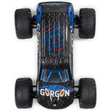 1/10 GORGON 2WD RTR Brushed Monster Truck (Battery & Charger Included), Blue