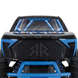 1/10 GORGON 2WD RTR Brushed Monster Truck (Battery & Charger Included), Blue