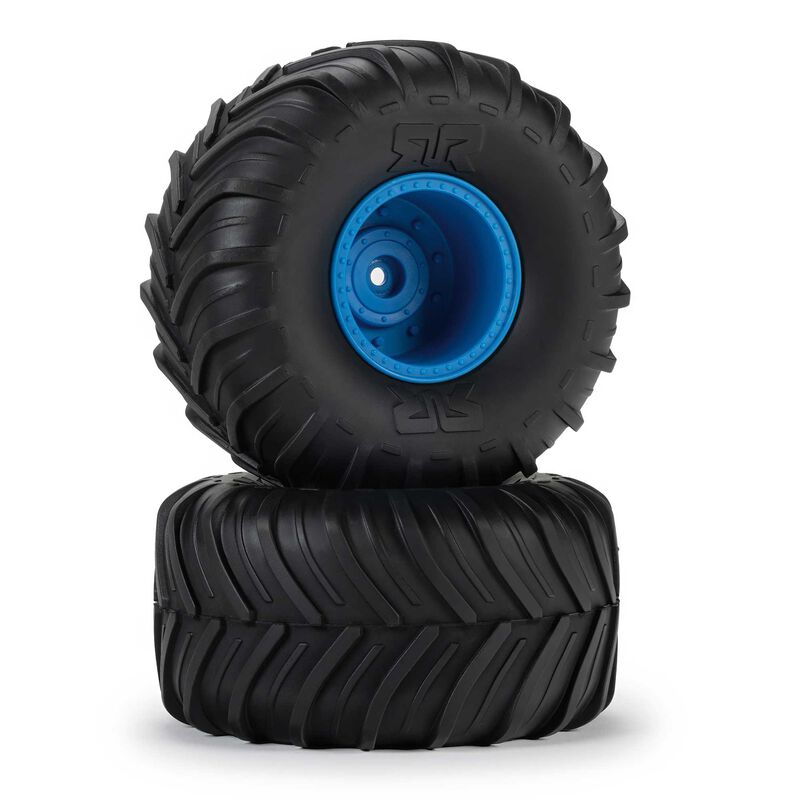 1/10 GORGON 2WD RTR Brushed Monster Truck (Battery & Charger Included), Blue