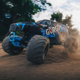 1/10 GORGON 2WD RTR Brushed Monster Truck, Blue