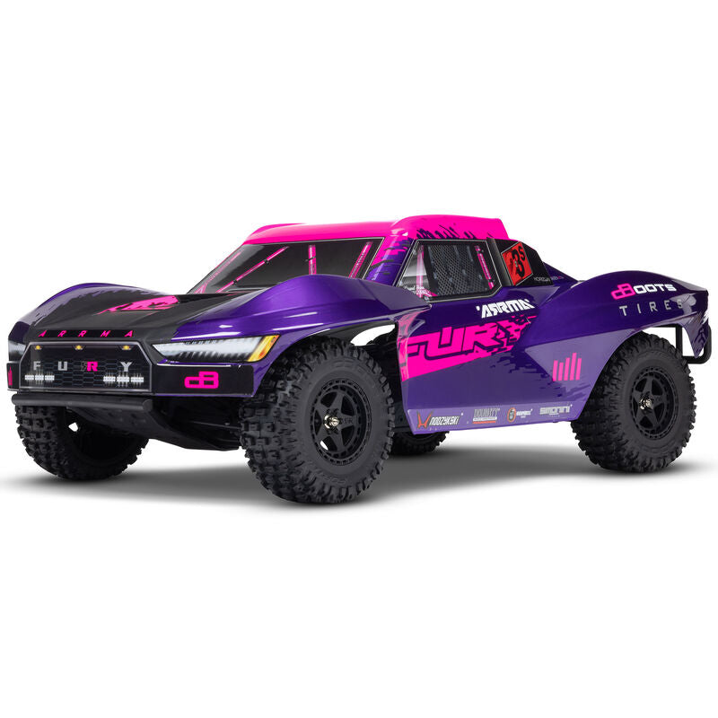Arrma 1/10 FURY 223S DSC 2WD RTR Brushless Short Course Truck