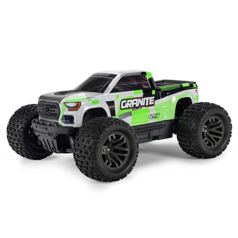 1/10 GRANITE MEGA 665 4X4 RTR Brushed Monster Truck, Green