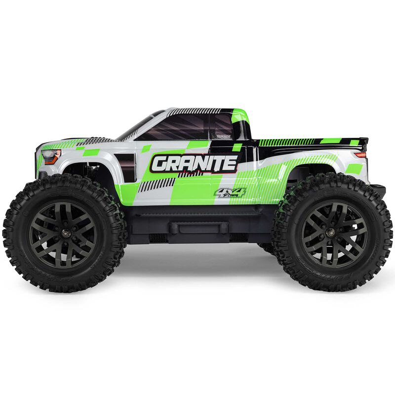 1/10 GRANITE MEGA 665 4X4 RTR Brushed Monster Truck, Green