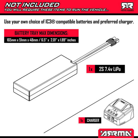 1/10 GRANITE MEGA 665 4X4 RTR Brushed Monster Truck, Green