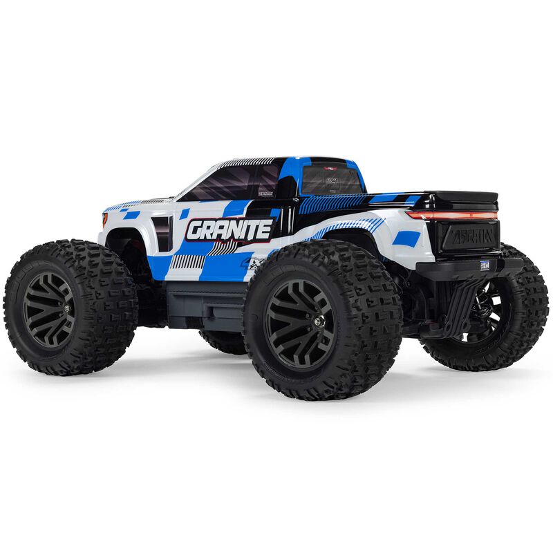 1/10 GRANITE MEGA 665 4X4 RTR Brushed Monster Truck, Blue