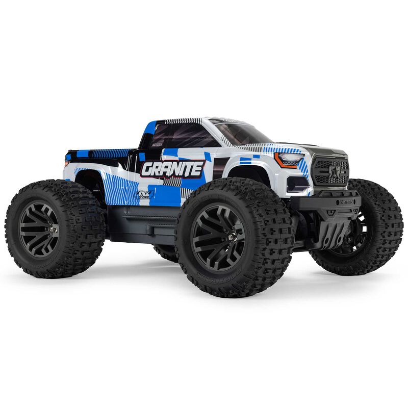 1/10 GRANITE MEGA 665 4X4 RTR Brushed Monster Truck, Blue