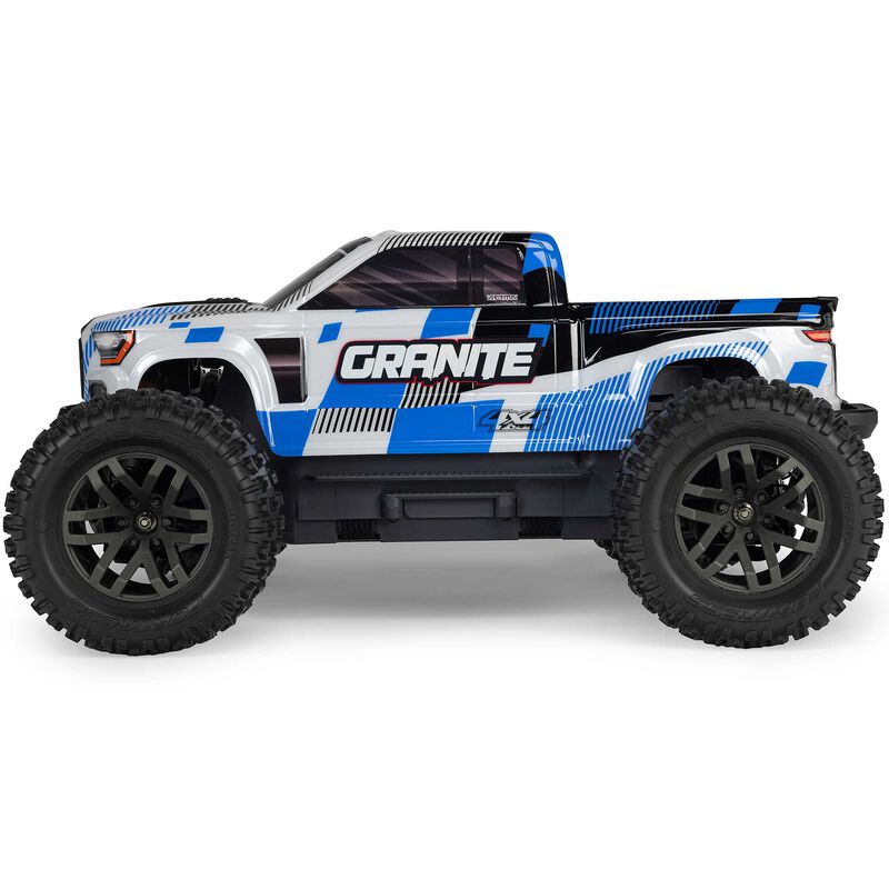 1/10 GRANITE MEGA 665 4X4 RTR Brushed Monster Truck, Blue