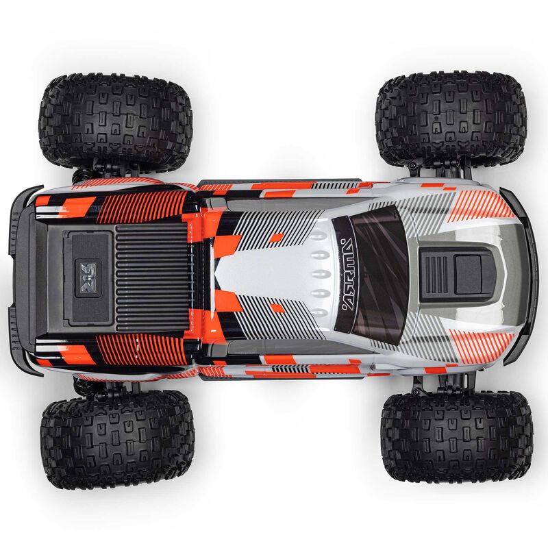 1/10 GRANITE MEGA 665 4X4 RTR Brushed Monster Truck, Orange