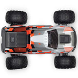 1/10 GRANITE MEGA 665 4X4 RTR Brushed Monster Truck, Orange