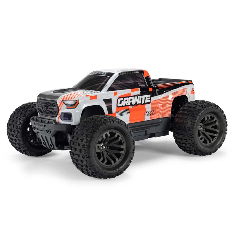 1/10 GRANITE MEGA 665 4X4 RTR Brushed Monster Truck, Orange