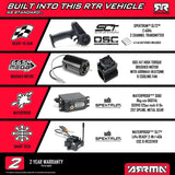 1/10 GRANITE MEGA 665 4X4 RTR Brushed Monster Truck, Orange