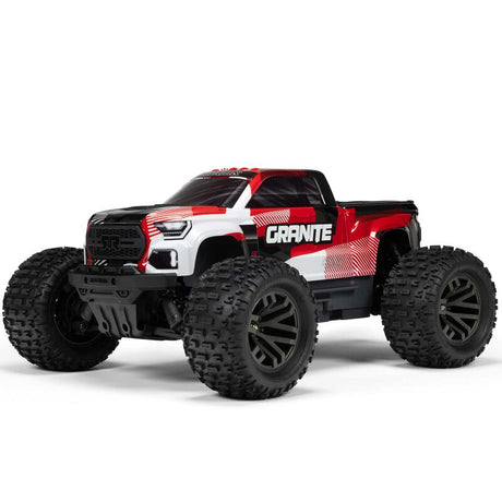 1/10 GRANITE 223S DSC 4X4 RTR Brushless Monster Truck, Red