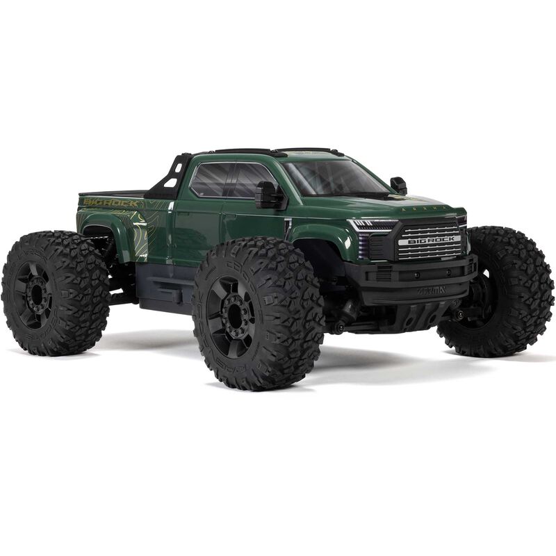 1/10 BIG ROCK 223S DSC 4X4 RTR Brushless Monster Truck, Green