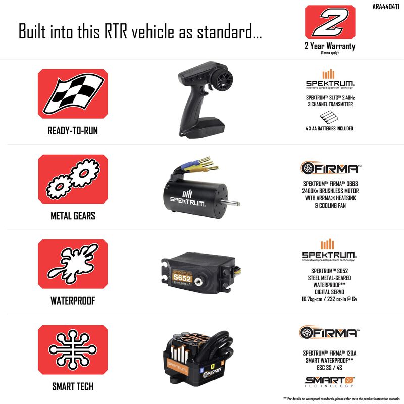 Arrma 1/8 MOJAVE 4S 4X4 RTR Brushless Desert Truck